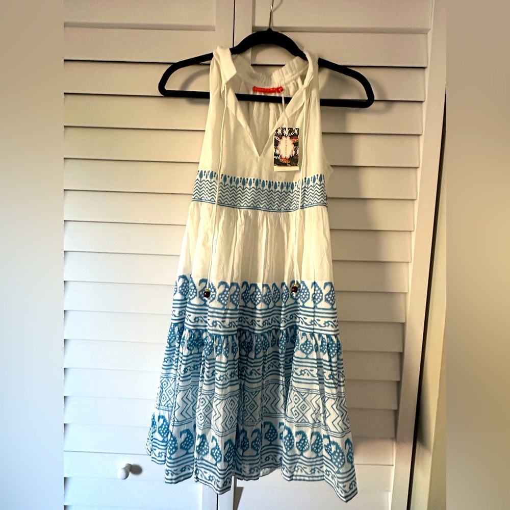 NEW Oliphant Sleeveless Tiered Short Dress